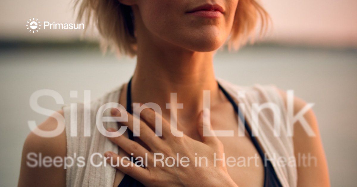 Sleep deprivation isn't just exhausting—it's a risk to your heart's health. Our latest blog post explores the vital links between sleep, hypertension, and heart health. Find out more: bit.ly/43mBwFh

#SleepAndHeartHealth #SleepAsMedicine #DontSleepOnIt #Primasun