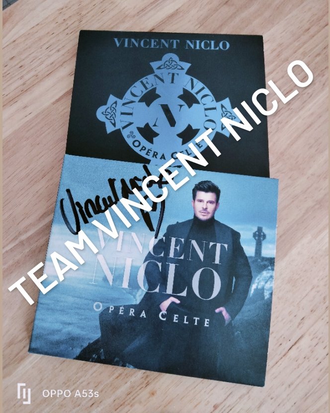 TeamVNiclo's tweet photo. [CONCOURS] Tentez de gagner votre album #OperaCelte dédicacé par @vincentniclo.

Pour participer:
✅ Follow @TeamVNiclo 
✅ Follow @vincentniclo
✅ #RT ce tweet et dites en commentaire votre titre préféré de l'album. 

TIRAGE AU SORT LE LUNDI 12 JUIN

Bonne chance à tous 🍀 https://t.co/n1qoHpRhXK