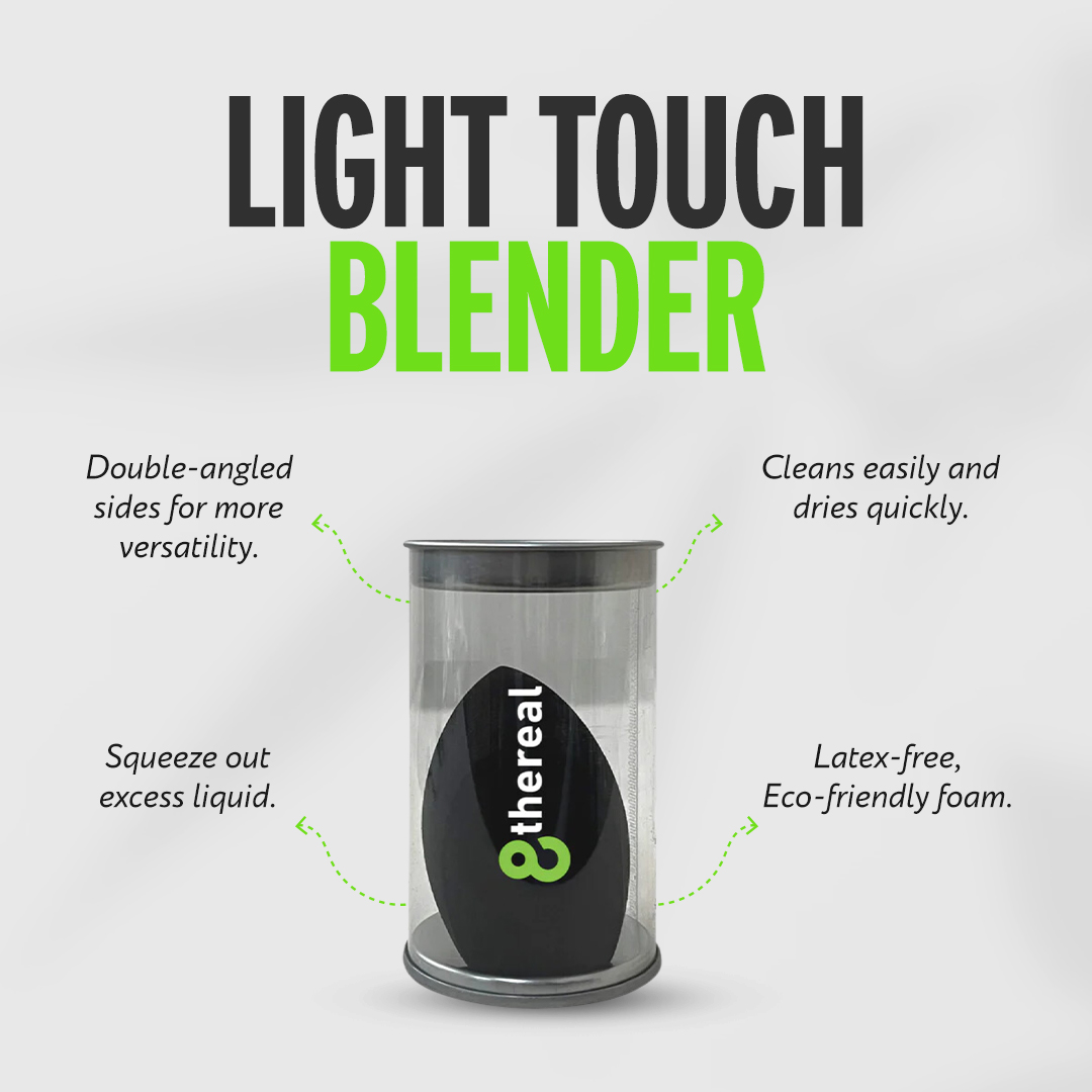 Get ready for beautiful, flawless skin with our Light Touch Blender. 😍💃

#8therealbeauty #skingoals #cosmetics #beauty #skin #skincare #facecream #beautycare #skincareproducts