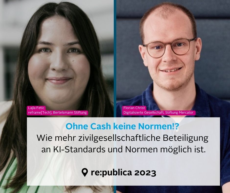 Die bekannteste Norm definiert die DINA4-Seite millimetergenau. Auch der #AIAct muss mit technischen Standards konkretisiert werden. Ohne #CASH bleibt die digitale Zivilgesellschaft dabei außen vor. In unserer #rp23 Session vermitteln wir das 101 der Normen und deren Gestaltung!