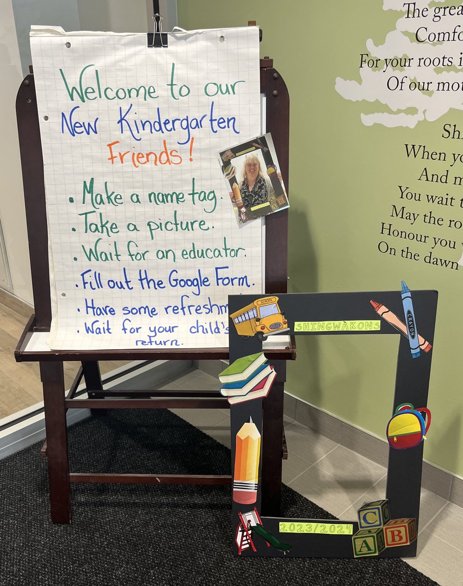 Looking forward to welcoming our new kinder friends for a visit over the next two weeks! See you soon!   ⁦<a href="/ShingwakonsPS/">Shingwàkons Public School</a>⁩
