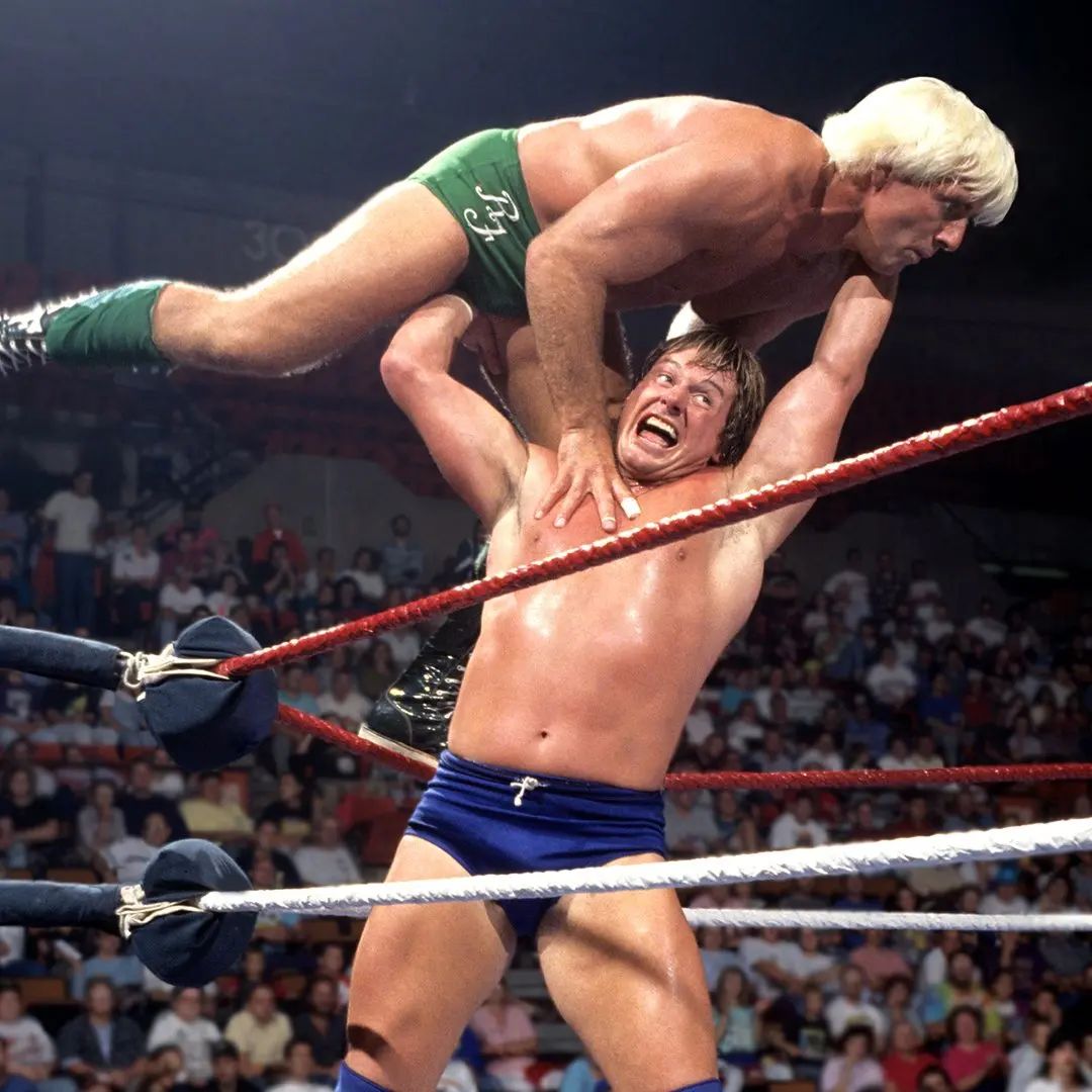 'Rowdy' Roddy Piper vs Ric Flair