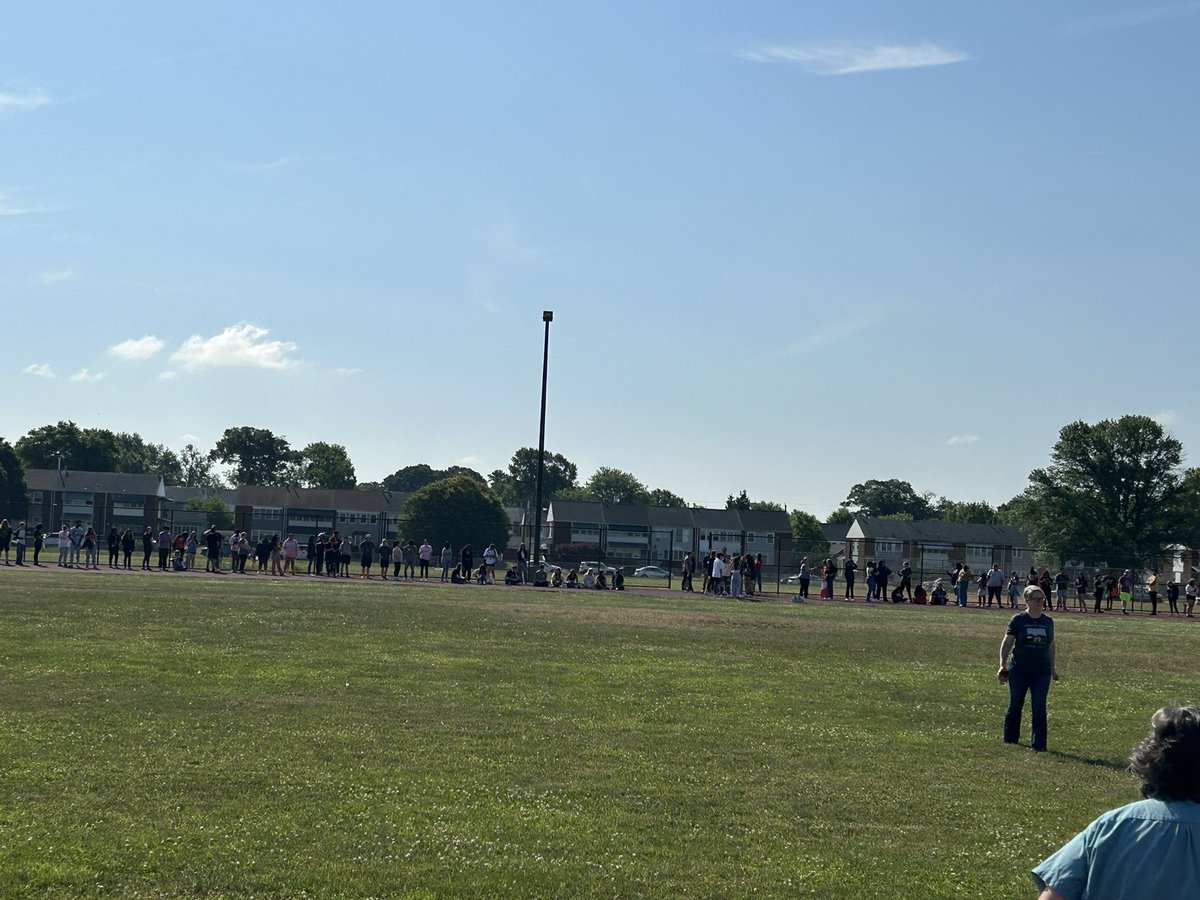 A beautiful day for a graduation rehearsal!  24 hours to go for the class of 2023!!