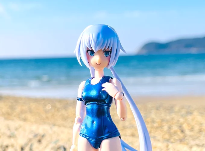 #青髪モデラー大集合 気付けば青い子に偏ってた