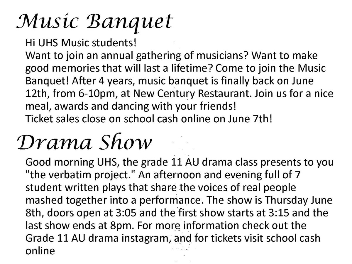 Unionville HS (@uhsupdates) on Twitter photo 