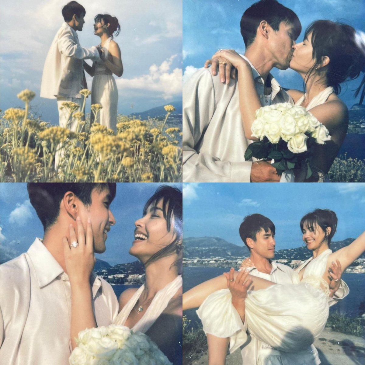 FINALLY ITS A YES! 💍🫶🏻 Thai superstars Nadech Kugimiya and Yaya  Urassayas are now Engaged!❤️ Congratulations!😍🎉 #NadechYaya #Nadech #Yaya, image size:1200x1200