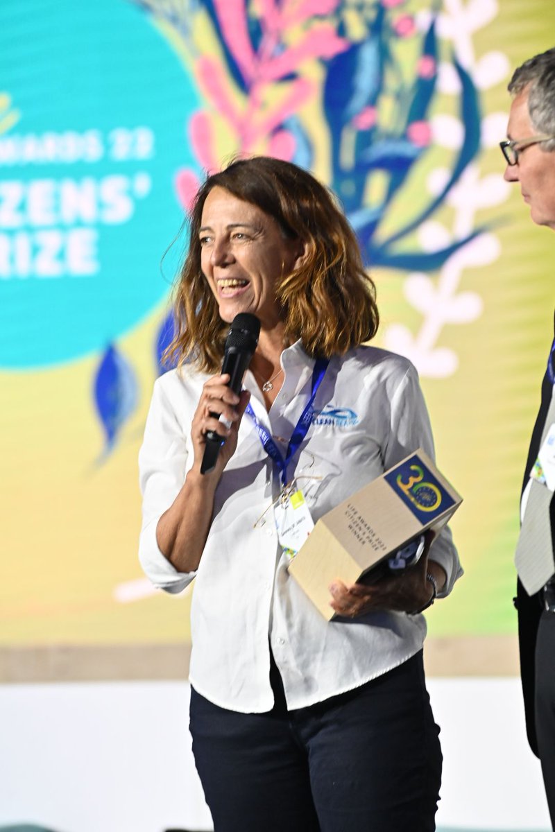 Last year @CleanSeaLIFE was double winner at #EUGreenWeek, and tomorrow I will hand out the #LIFEAwards23 for Nature to another excellent #LIFEProject that changed Europe for the better 🥰 👉 You can still cast your vote for the citizens' prize here: lifeawards.eu