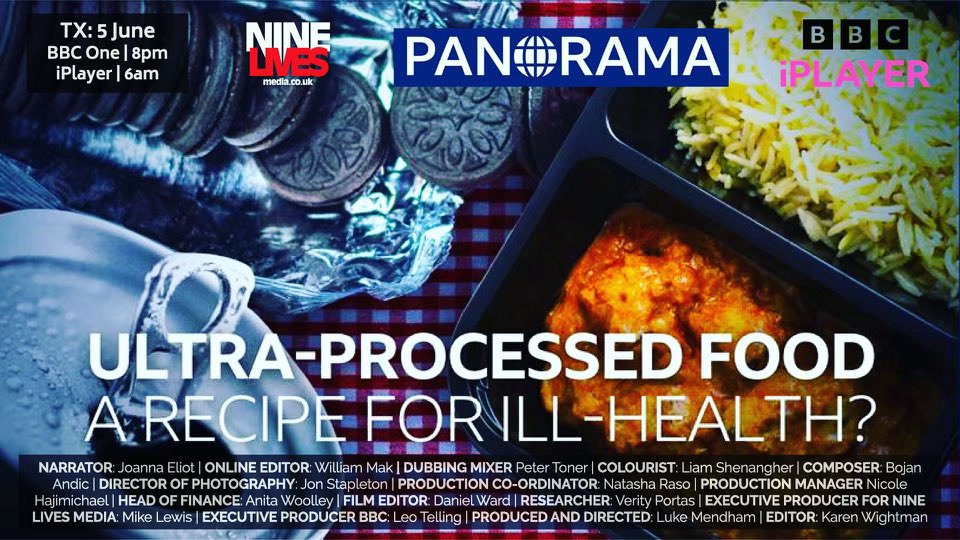 Tim Spector MD (Prof) (@timspector) on Twitter photo 30 minutes Panorama documentary on BBC i player or live tonight at 2030 exposing how UPF are slowly killing us. Twins are stars as usual ! <a href="/KingsCollegeLon/">King's College London</a> <a href="/TwinsUKres/">TwinsUK research</a> <a href="/BBCPanorama/">BBC Panorama</a> 30 minutes Panorama documentary on BBC i player or live tonight at 2030 exposing how UPF are slowly killing us. Twins are stars as usual ! <a href="/KingsCollegeLon/">King's College London</a> <a href="/TwinsUKres/">TwinsUK research</a> <a href="/BBCPanorama/">BBC Panorama</a>