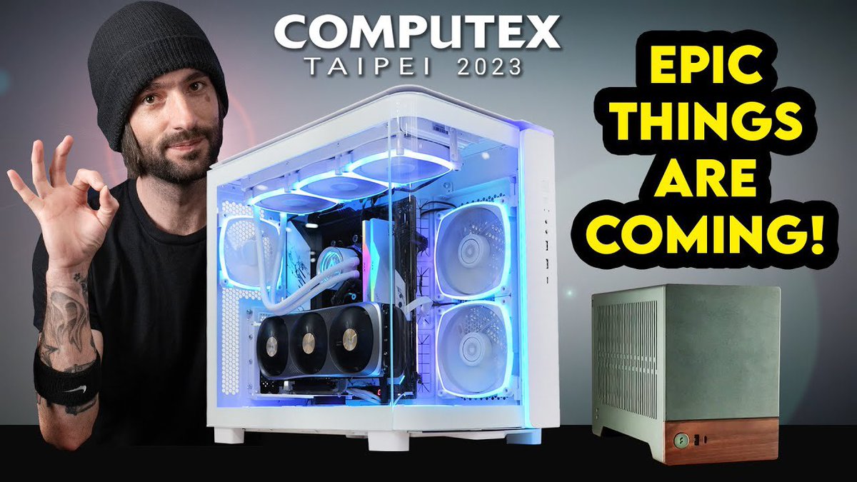 Computex 2023 short film is now live! What a blast! Watch a selection of highlights, link here 👇
youtu.be/vnjSwdAWhwc

#computex #computex2023 #pcgaming #taipei #taiwan