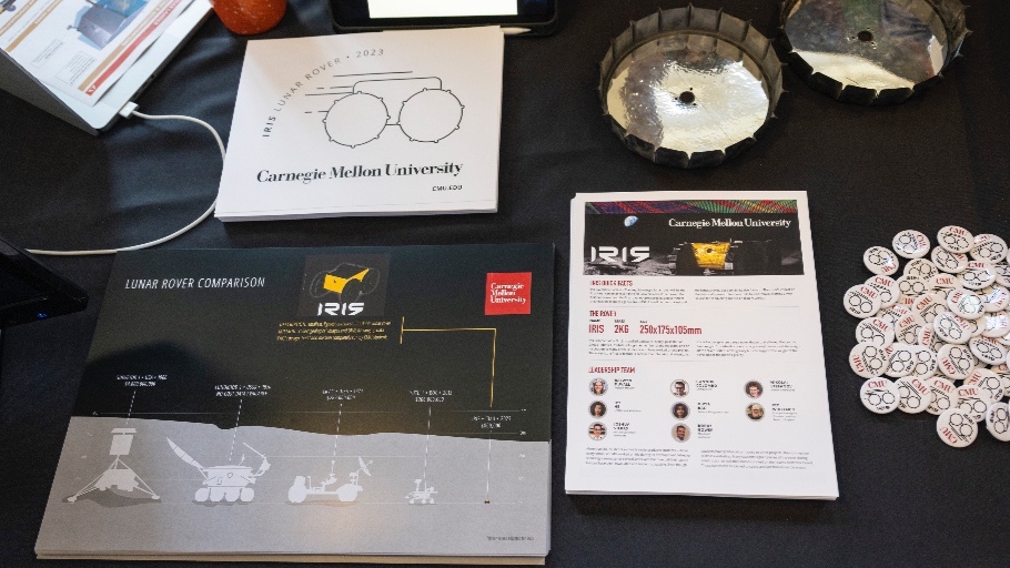 To the moon in 10, 9, 8 ... At the 2023 Keystone Space Conference, members of the Carnegie Mellon Iris team discuss the university's lunar rover project. More than 300 students from every school at CMU worked on Iris during development.

Keep up with Iris: irislunarrover.space/index.html