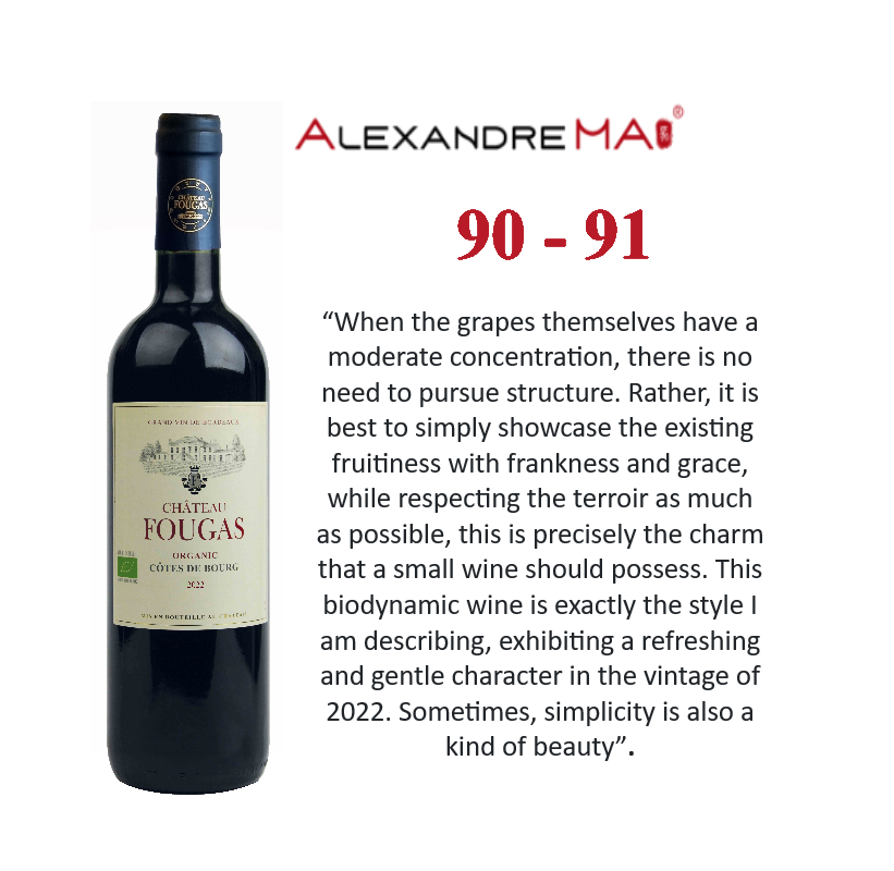 jybechet's tweet photo. Château Fougas Organic 2022

Note 90-91

Alexandre Ma

Pour voir le commentaire en entier -->
https://t.co/gwRet31b8J https://t.co/kR2R6UTU3N