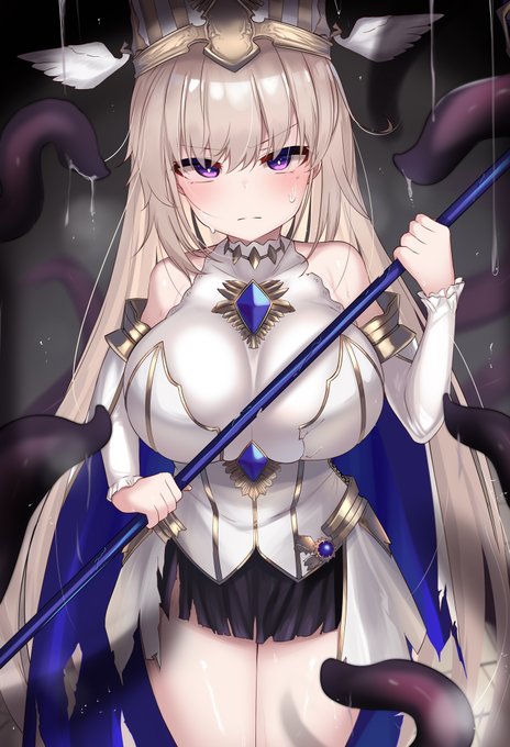 追い詰められた聖女 https://t.co/WtR4Yu2KFr