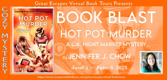 Escape w/ Dolly's Booktours: BOOKBLAST: Hot Pot Murder by Jennifer J Chow #cozymystery #cozies  

youtube.com/watch?v=xw2lX8…