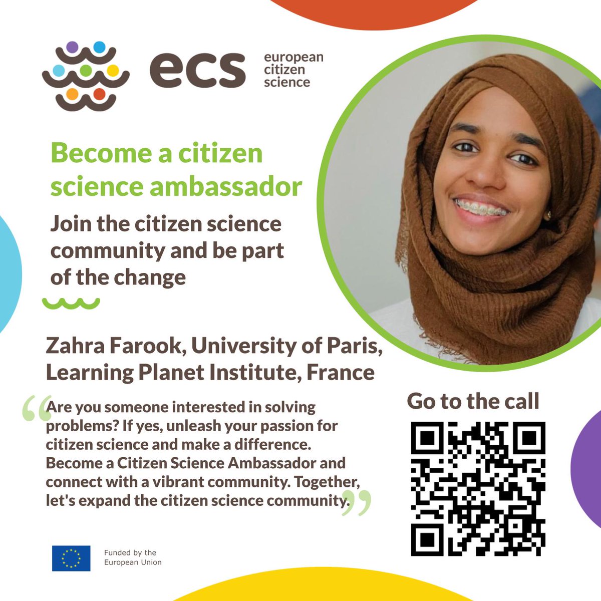 Unleash your passion for #CitizenScience and become one of our 28 #CitizenScience ambassadors. The call is open until June 29: eu-citizen.science/call_ambassado……
Let's expand the citizen science community together.
@REA_research
@EUScienceInnov
@HorizonEU
@lpiparis_