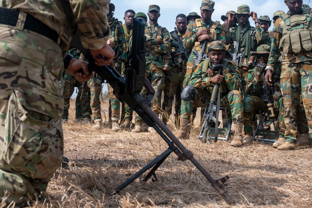 SOCAFRICA on Twitter "Ghanaian soldiers assigned to the 64th Infantry