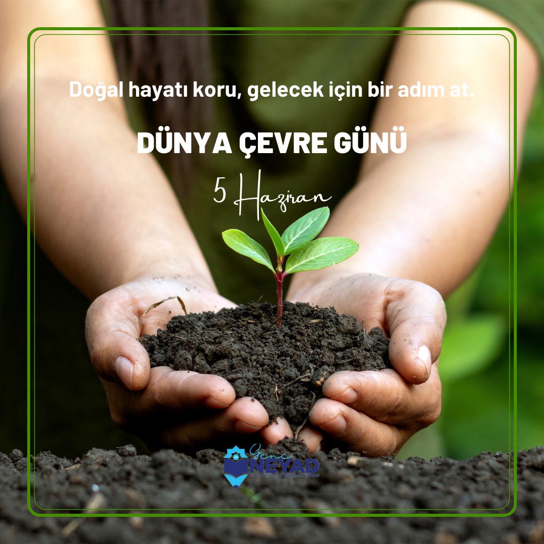 Doğamızı korumak, gelecek nesillere yaşanabilir bir dünya bırakmak ve daha yeşil bir gelecek için hep birlikte el ele verelim. 🍀

#DünyaÇevreGünü ve #ÇevreHaftası Kutlu Olsun!
