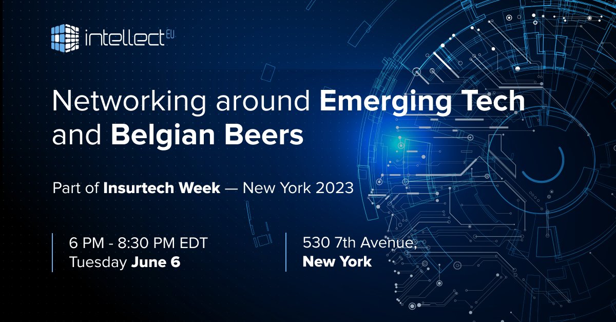 IntellectEU's tweet image. Tomorrow, we host a special #insurtechweek side event alongside co-hosts Digital Asset, Fortanix, &amp;amp; BelCham. Exciting discussions on innovation for multiparty coordination, reconciliation of #claims &amp;amp; #payments data, &amp;amp; improved customer #loyalty! 

#BlockchainInInsurance