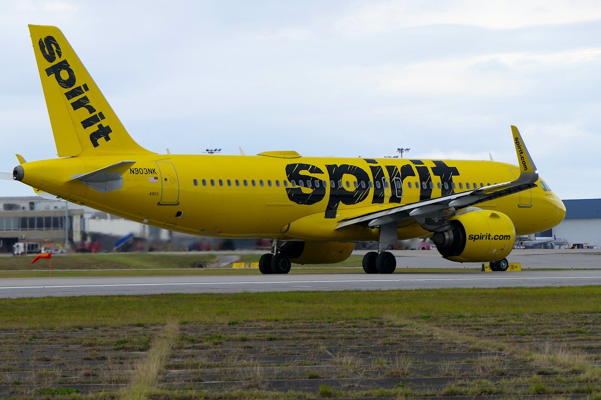 .@SpiritAirlines A320neo @flypensacola 05/05/23