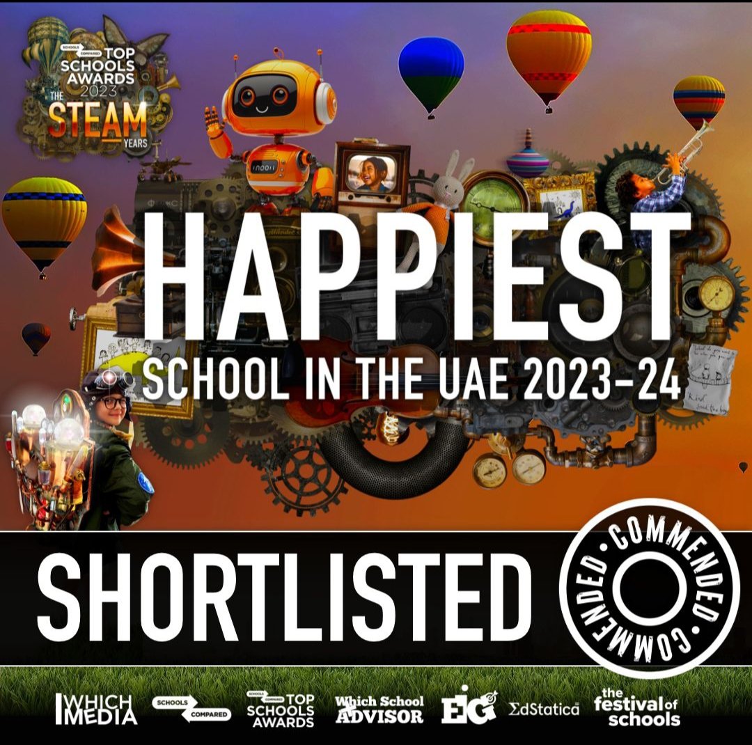 GEMS NMS Alkhail (@gemsnms_alkhail) on Twitter photo <a href="/gemsnms_alkhail/">GEMS NMS Alkhail</a> contributes positive & happy school environment with a supportive community, an ever engaging curriculum, activities which focus on student well-being
We are elated to announce that we have shortlisted as one of the Happiest schools in the UAE <a href="/SchoolsCompared/">SchoolsCompared</a> <a href="/gemsnms_alkhail/">GEMS NMS Alkhail</a> contributes positive & happy school environment with a supportive community, an ever engaging curriculum, activities which focus on student well-being
We are elated to announce that we have shortlisted as one of the Happiest schools in the UAE <a href="/SchoolsCompared/">SchoolsCompared</a>