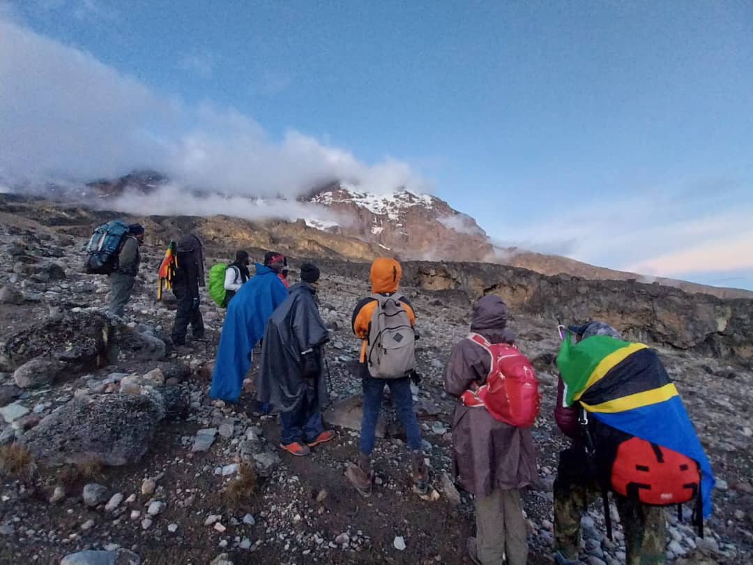 Our CEO <a href="/faithagumya/">Faith Agumya Jemimah</a>  and Project  Manager <a href="/rawdneyk/">Kiggundu Rodney 🇺🇬</a>  conquered Mount Kilimanjaro during the Africa Day celebrations in Tanzania. Their unwavering commitment to mental health awareness is inspiring. Together, let's break the silence and save lives. #SuicidepreventionUg
