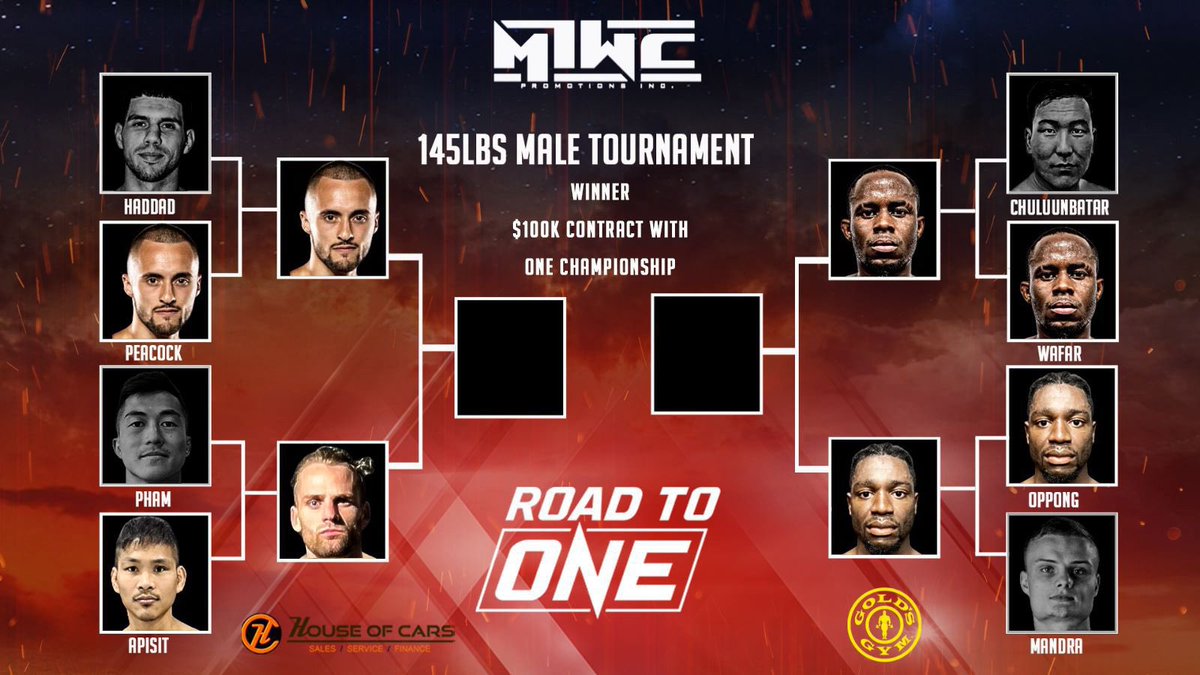 APISIT OUT ! KROHN IN ! 

The 145lbs MTWC presents Road to ONE semi finals just got interesting 

🎟 💻 muaythaiworldcup.com