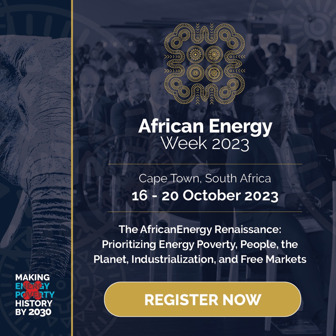 Join us for African Energy Week 2023 on 16-20 October- a game-changing event that will shape Africa's energy landscape!  

🔗: lnkd.in/dTyNfirY 
#AEW23 #Oil #Power #Energy