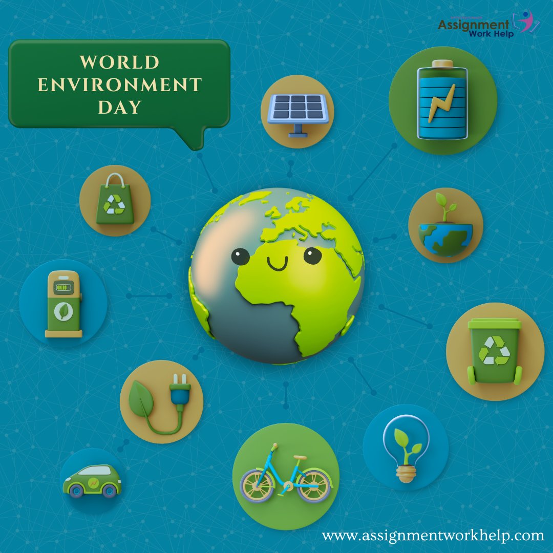 AWorkhelp's tweet image. World Environment Day is a global observance held annually on June 5th, dedicated to raising awareness and taking action towards environmental conservation and sustainability.
#assignmentworkhelp #assignmenthelpuk #worldenvironmentday2023 #saveearthsavelife
