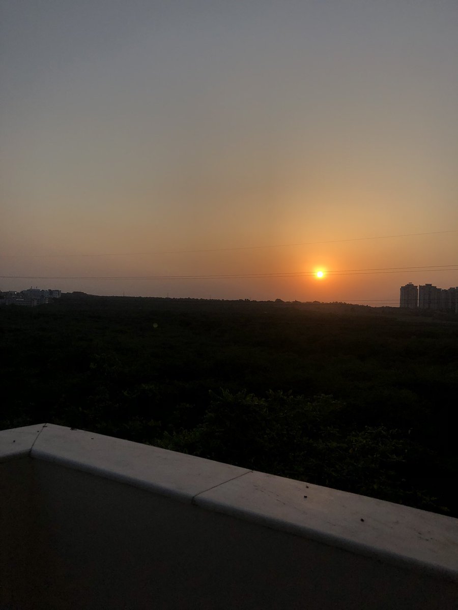 NehaVerma134's tweet photo. After a long wait of 12 years we have a place called #home 
Time to cherish more sunsets together @prithwijitg ❤️ https://t.co/NwuU74nP4w