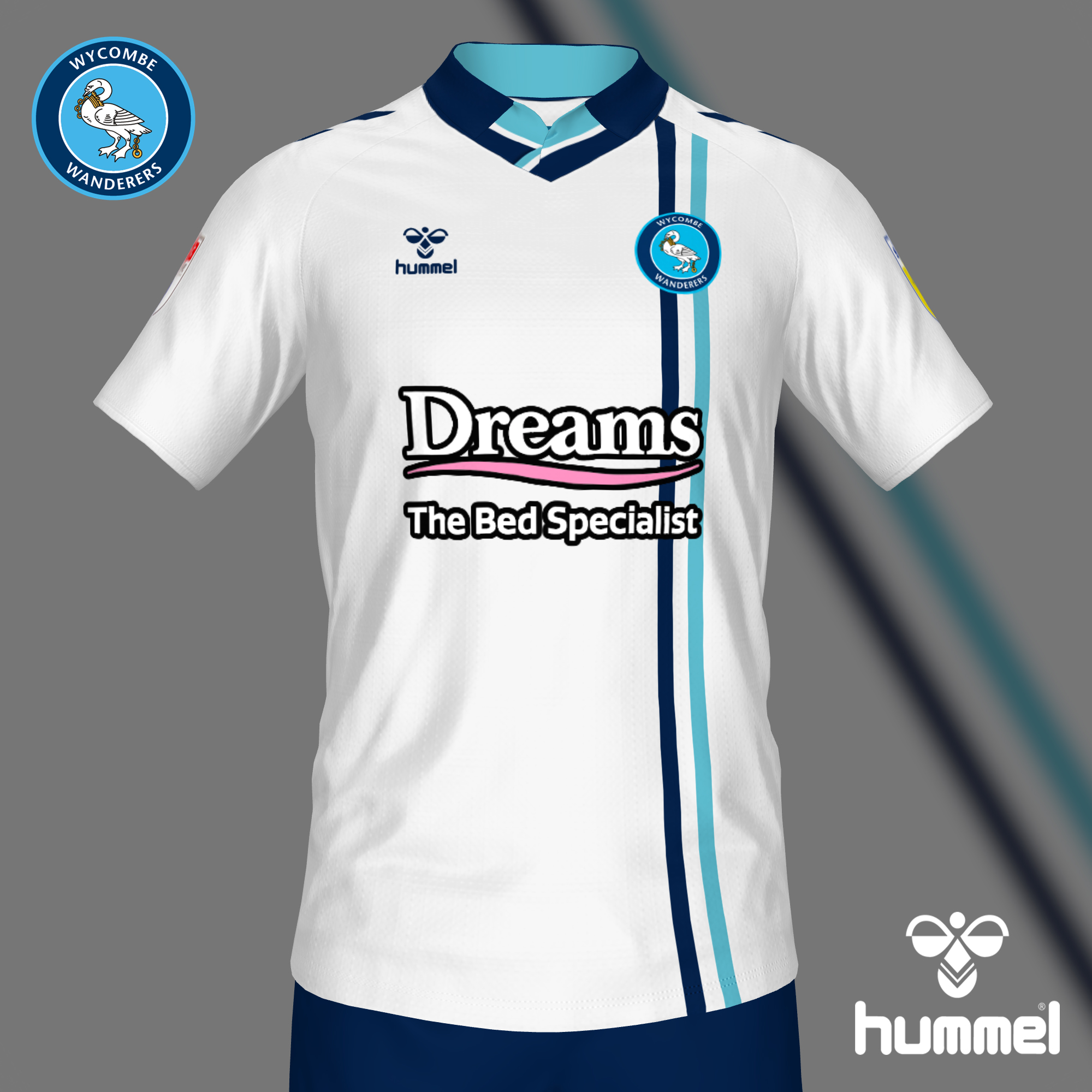 Wycombe Wanderers 2023-24 Away Kit