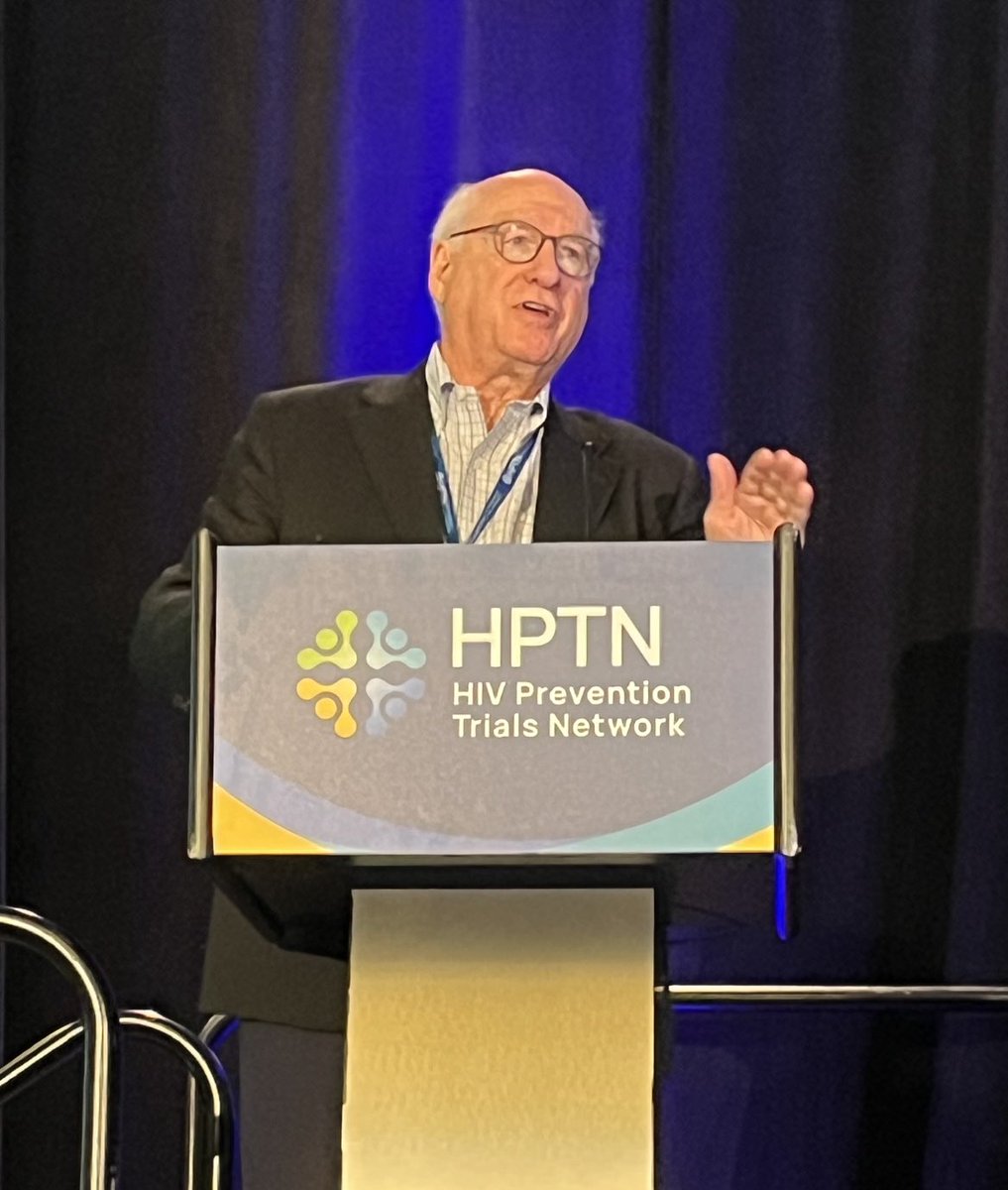 Mike Cohen opening the HPTN meeting. ⁦<a href="/HIVptn/">HPTN</a>⁩ ⁦<a href="/uncglobalhealth/">Institute for Global Health & Infectious Diseases</a>⁩
