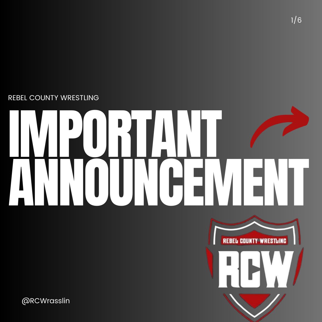 Rebel County Wrestling ( RCW ) tweet media