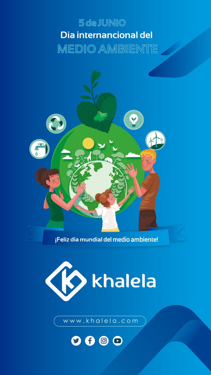 KhalelaSA's tweet photo. Celebramos este importante día. Debemos preservar nuestro planeta, nuestra casa común https://t.co/iKrkCgrj8v