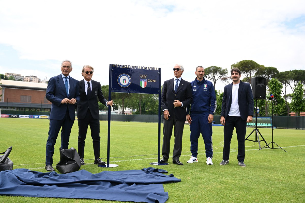 FIGC on Twitter "💙 Intitolato a 𝑮𝒊𝒂𝒏𝒍𝒖𝒄𝒂 𝑽𝒊𝒂𝒍𝒍𝒊 il Campo 3 del CPO