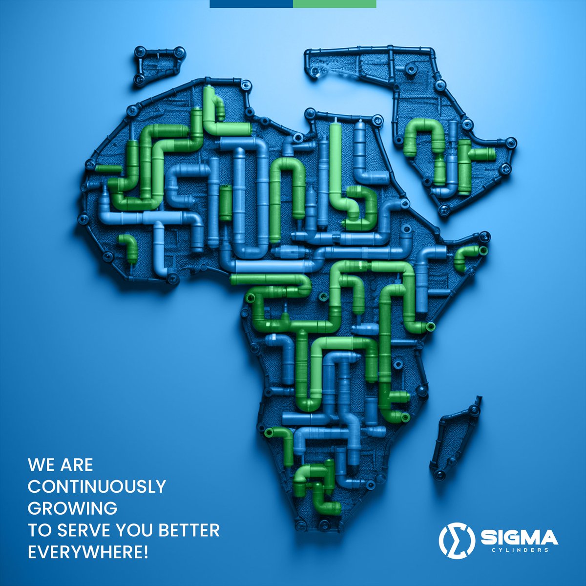SigmaCylinders's tweet image. At #SigmaCylinders, we’ve increased our #Production &amp;amp; #HumanCapacity over the years to serve you better:
♻️From 2.5-3 million #LPGcylinders produced /year to more than 6 million in less than 3 years.
♻️From serving 3 countries to over 25 countries across 3 continents in 2 years.