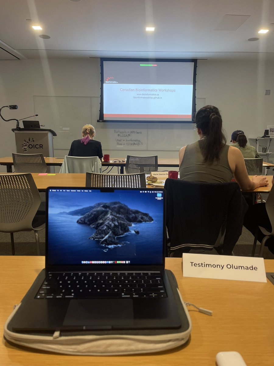 T. J. Olumade ✪ (@mr_olumade) on Twitter photo Here we go. Workshop Day 1.
Happy to be part of the Pathway and Network Analysis Workshop of gene expression data, organized by <a href="/Bioinfodotca/">Bioinformatics.ca</a>.
Looking forward to learning all about pathways and networks. Here we go. Workshop Day 1.
Happy to be part of the Pathway and Network Analysis Workshop of gene expression data, organized by <a href="/Bioinfodotca/">Bioinformatics.ca</a>.
Looking forward to learning all about pathways and networks.