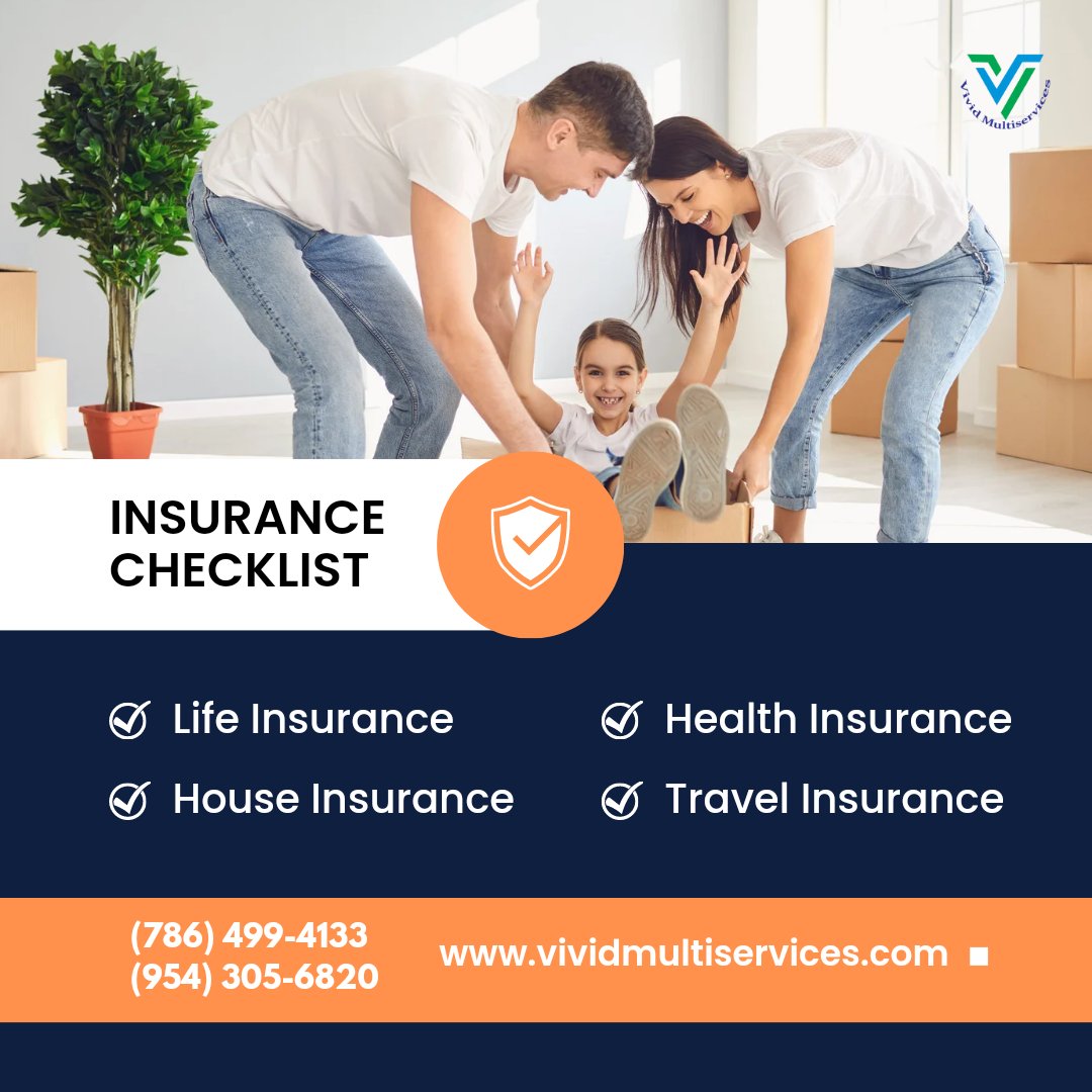 Get Your insurance now ☑️✨

Visit us:-
🌐 vividmultiservices.com
Contact us:-
📞 (954) 305-6820
📞 (786) 499-4133
✉️ contact@vividmultiservices.com

 #تأمين #تأمينات #insurance #insurance #insurancelife #insurances #insuranceagent #insuranceagency #travel #immigration #taxes