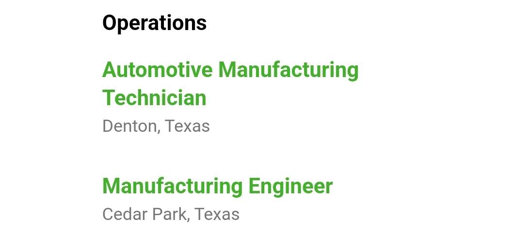 AndriusRut's tweet photo. Hmm... @Hyliion hiring "Automotive Manufacturing  Technician" in Denton, TX. 
What's in Denton you may ask? 
Well, @PeterbiltMotors factory and @CVS mod center among others. https://t.co/T5tFGOeC4p
