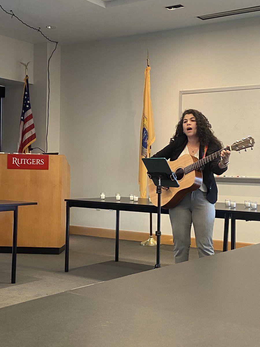 PedsRwj's tweet photo. Our morning lecture today was a little special. 
We had a remembrance ceremony where we had the chance to honor the patients we lost this year. We lit a candle in their names and released some butterflies to commemorate their lives. We cried, we laughed, it was so touching. https://t.co/lfNah1RH6D