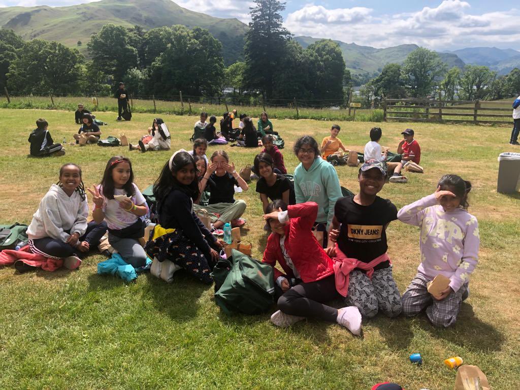 Hallfield School on Twitter "Year 5 have arrived in sunny Cumbria