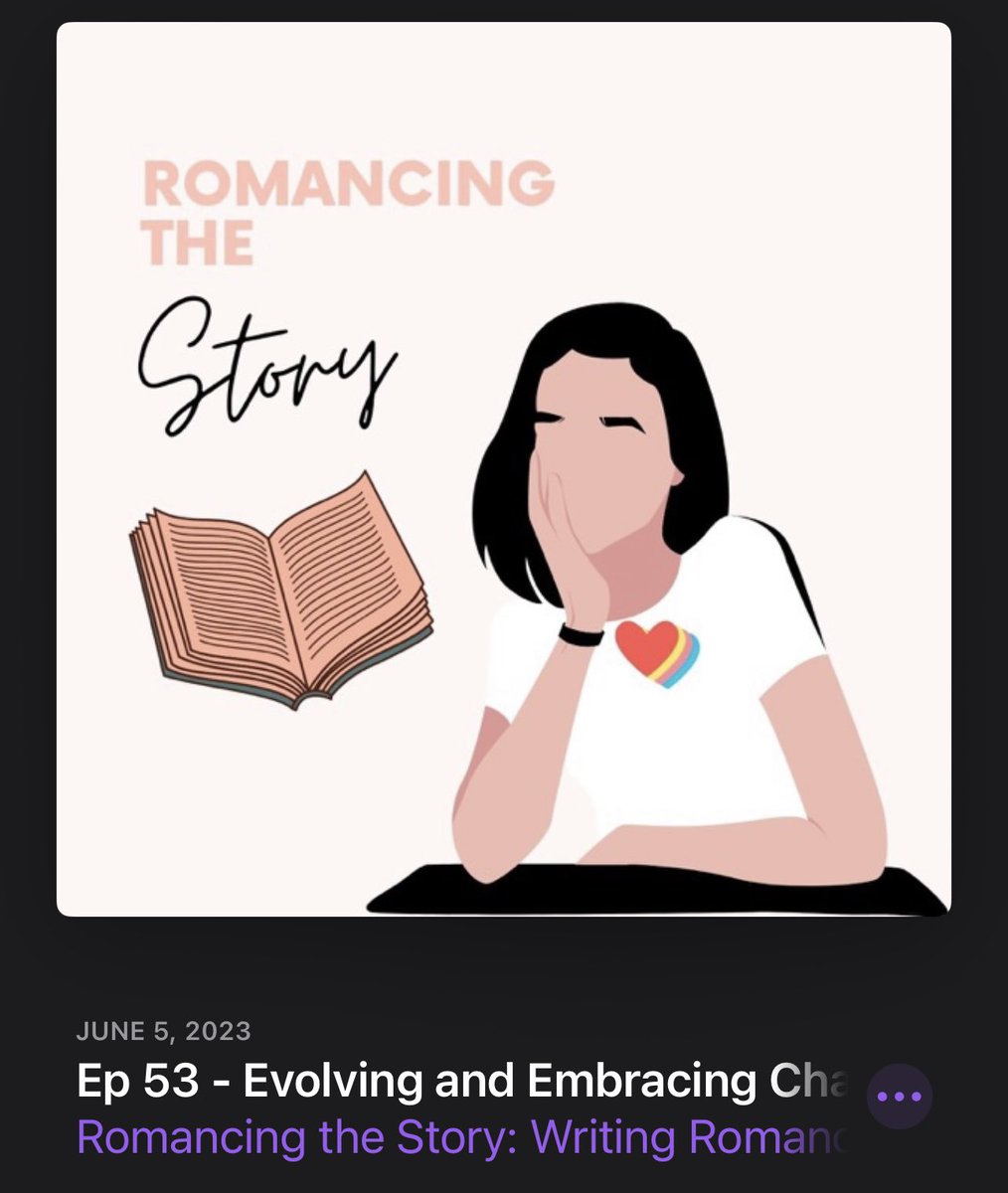 Bree here🙆🏽‍♀️ today I’m over on <a href="/RomancetheStory/">Romancing The Story Podcast</a> Podcast chatting Evolving &amp; Embracing change with the wonderful host, Sarah♥️ I’m such a fan of Romancing the Story so being an actual guest is so surreal. Hang out with us for a bit, hope you enjoy!

podcasts.apple.com/us/podcast/rom…