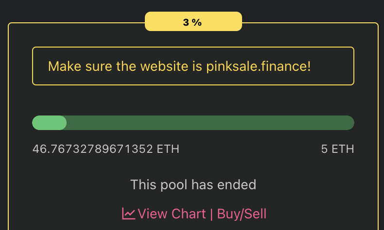 🎊🎊🎊Congrats all Pinksale ETH Investors! 

46.76ETH FILLED for #AIDogeX. You can trade on Uniswap on 6 Jun at 13:00UTC.

➡️UNISWAP Buy Link : app.uniswap.org/#/swap?outputC…

➡️ PinkSale Claim Link : pinksale.finance/launchpad/0x29…

<a href="/elonmusk/">Elon Musk</a> <a href="/SpaceX/">SpaceX</a> #AIDOGE #1000xGEM