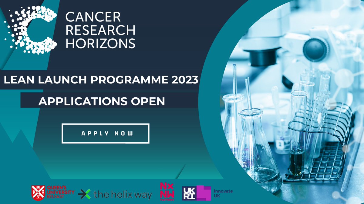 TheHelixWay's tweet photo. Secure your place on the @CR_Horizons Programme! Applications are now OPEN.
Apply now at https://t.co/fVEvBRdXW1
The leading online pre-accelerator to help those with a passion for making cancer research stronger.
#cancerresearch #oncology #entreprenuers #leanlaunchprogramme https://t.co/80P4XdM4V0
