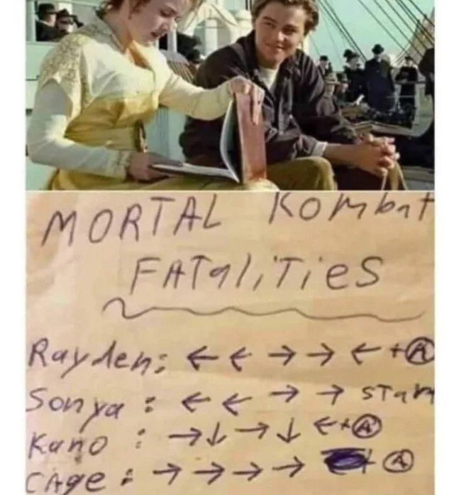 Y la sega no era mía.