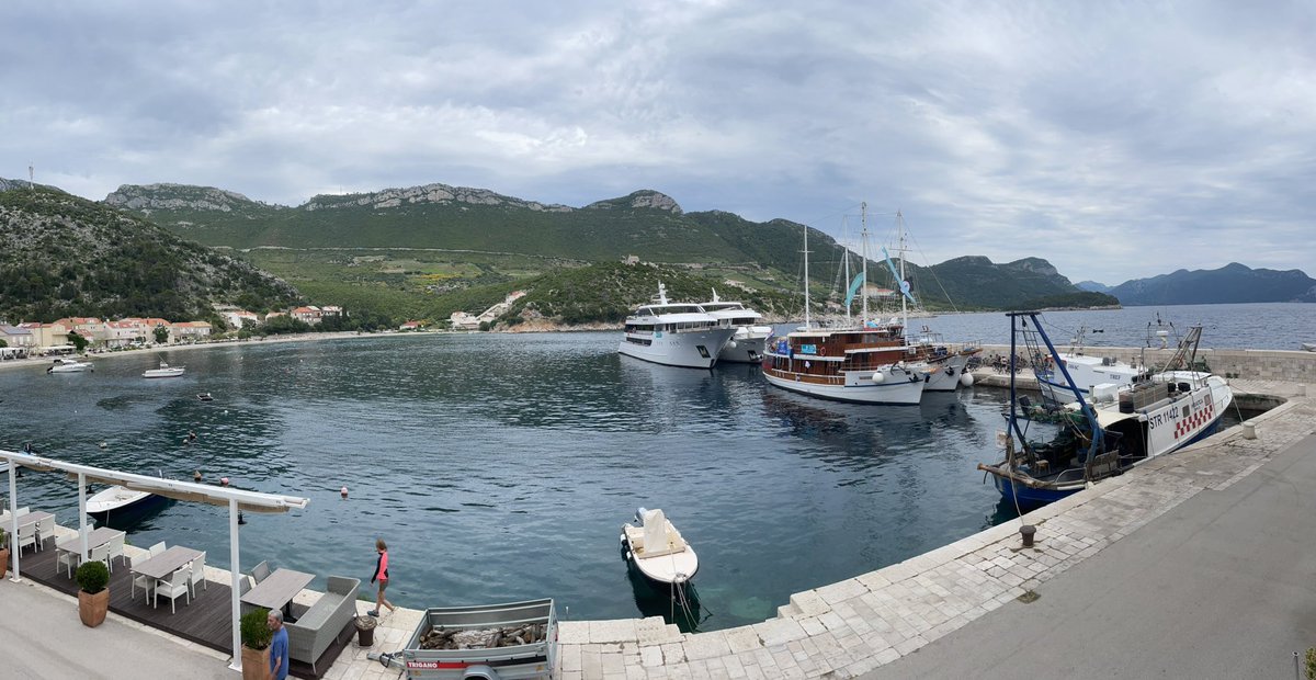 Dvinowinebar's tweet image. Todays “office” view… #dubrovnik #winetours