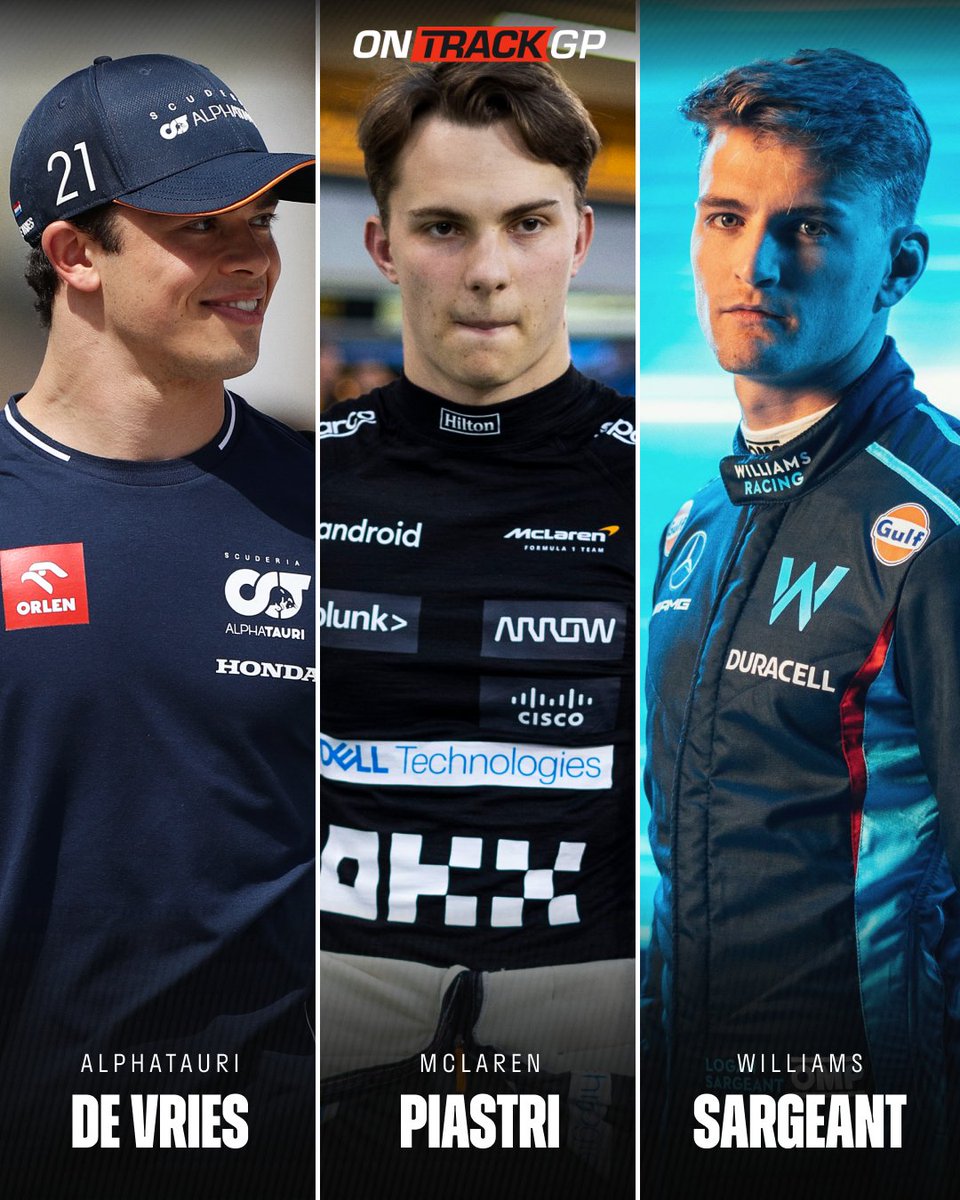 Which rookie has impressed you the most so far this season? 👶

#DeVries #Piastri #Sargeant #Formula1 #F1