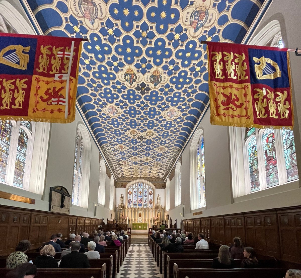 wagoeurope's tweet photo. Happy WA Day!  For the 54th time we celebrated WA Day at The King's Chapel of the Savoy.  We welcomed Professor Lyndon Da Cruz to address the guests and were also lucky enough to have the High Commissioner HE Stephen Smith give a reading. https://t.co/tWV6eDYSbx