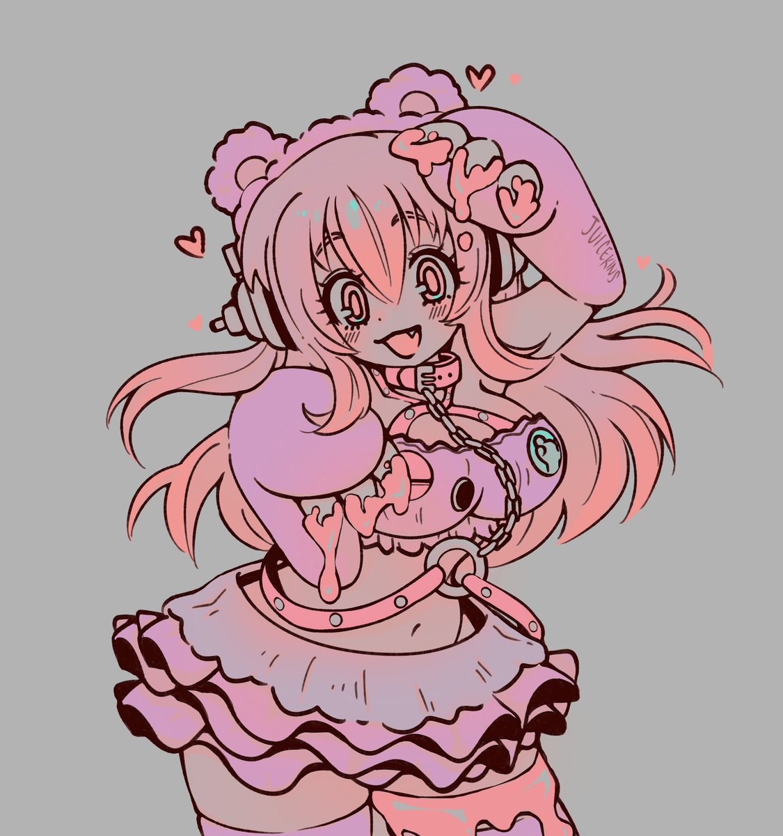 ItsJuicekins's tweet photo. Super Sonico x Gloomy Bear!!❤️🩸
#sonico #supersonico #gloomybear https://t.co/rZh8pmOWR5