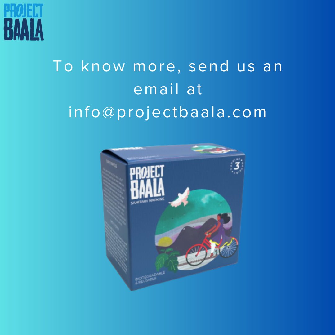 On #worldenvironmentday we take a look at how plastic menstrual products affect the planet and us.

#environment #gogreen #india #projectbaala #menstruation #periods #sustainable #reusablepads #sanitarypads #waste #plasticpollution #menstrualhealth #periodpositive #periodpower