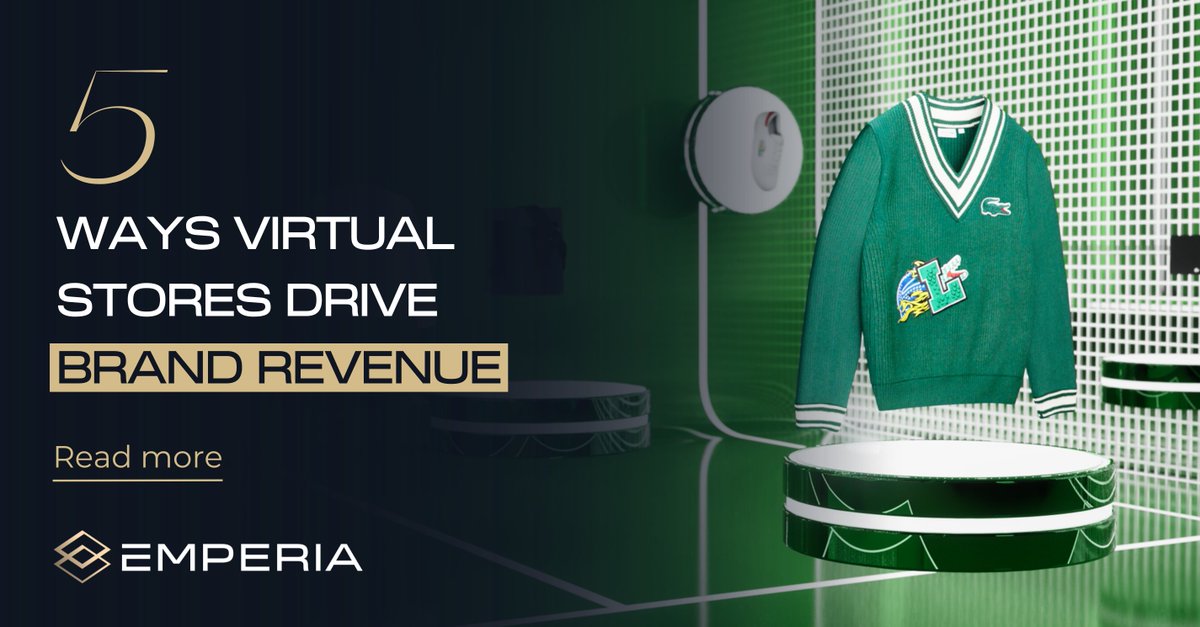 emperiavr's tweet image. Boost Your Brand's #REVENUE with Virtual Stores! 🚀

#VirtualStores revolutionize retail by:

1️⃣ EXPANDING YOUR REACH
2️⃣ FORGING CONNECTIONS
3️⃣ MAXIMISE SEASONS

Discover more reasons why investing in virtual stores is a priority - bit.ly/3BUsjrX

#SummerFashion #Emperia