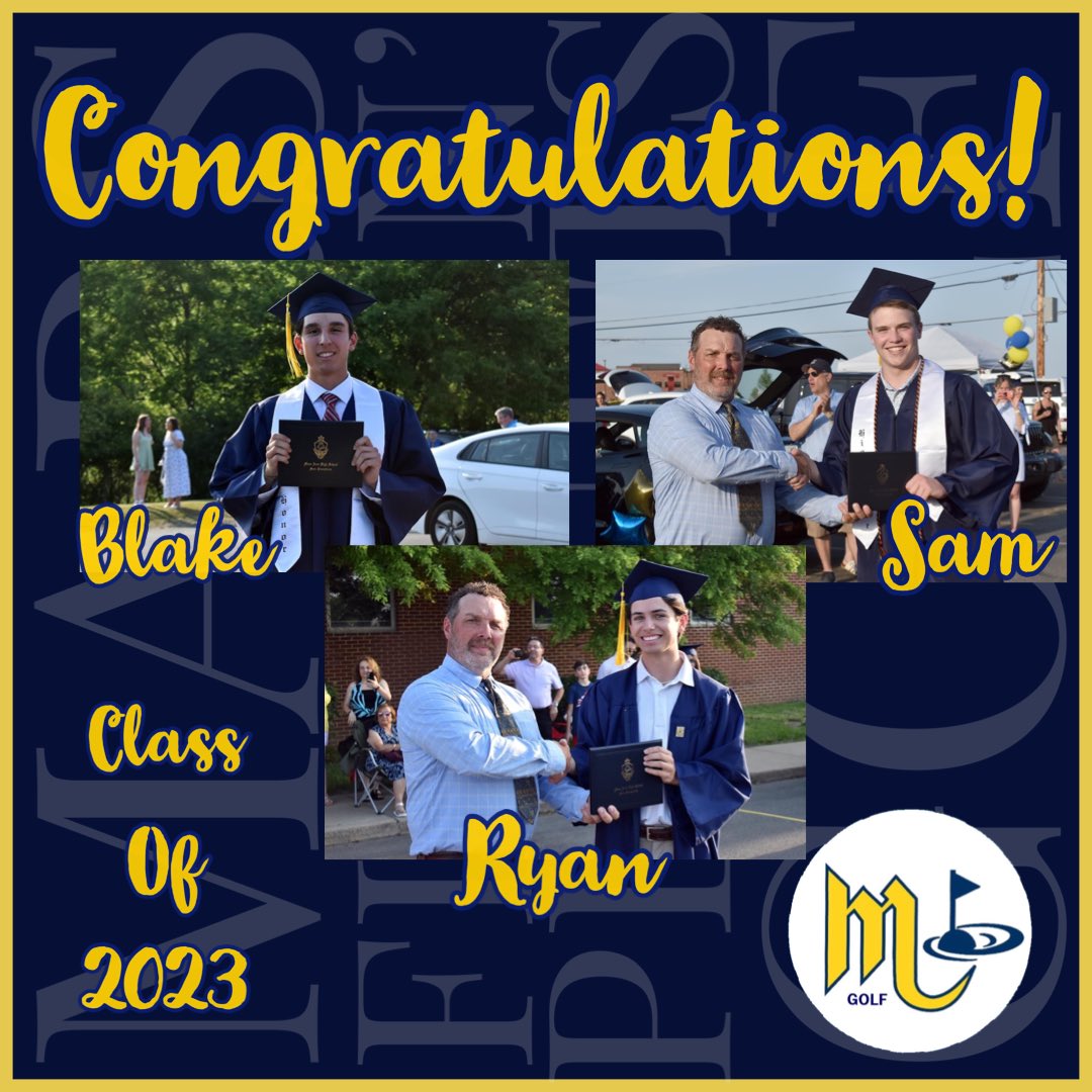 PlanetsGolf's tweet image. Congratulations to our Class of 2023 Fightin’ Planets golfers who received their diplomas Friday evening! We wish Blake Bertolo, Emily Cronin, Maggie Garr, Sam Schultz, Ryan Steigerwald &amp;amp; Shannon Sticinski much success in college, we know that all of you will do great things!